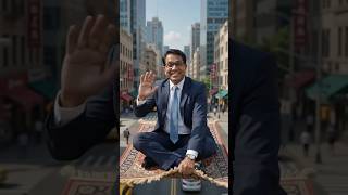 Flying with magic carpet | #shorts