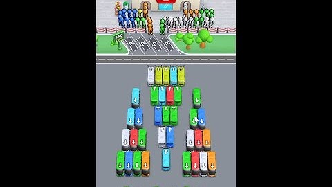 Crowd Express Boarding Puzzle Level 269 - Super Hard