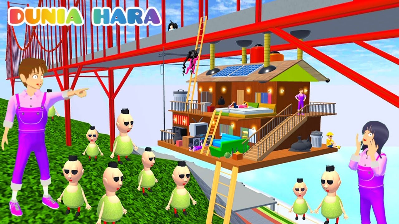 Yuta Dikejar Banyak Hamud Habibie Ketemu Rumah Tersembunyi di Bawah Jembatan Merah 😱