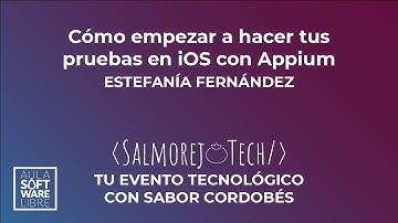 Cómo empezar a hacer tus pruebas en iOS con Appium - Estefanía Fernández - YouCanBook Me
