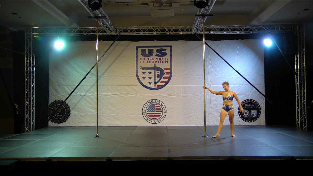 USPSF Nationals 2021 - Sasha Anderson, Senior Women Amateur, Pole Sport.