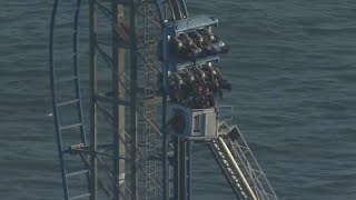 Riders rescued from Texas roller coaster after being stuck for hours