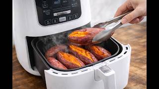 Stop Boiling Sweet Potatoes In Water This Air Fryer Method Makes Them Melt-In-Your-Mouth Tender.