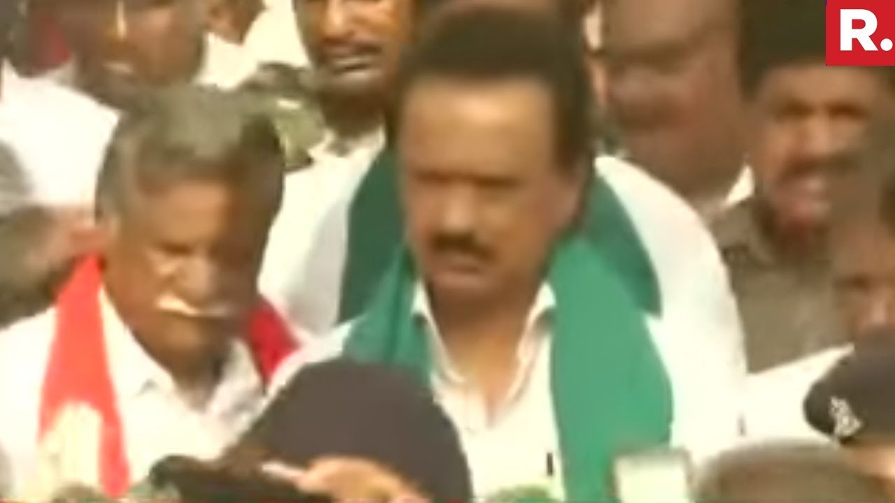 MK Stalin's Mega Rally In Thanjavur Over Cauvery Issue