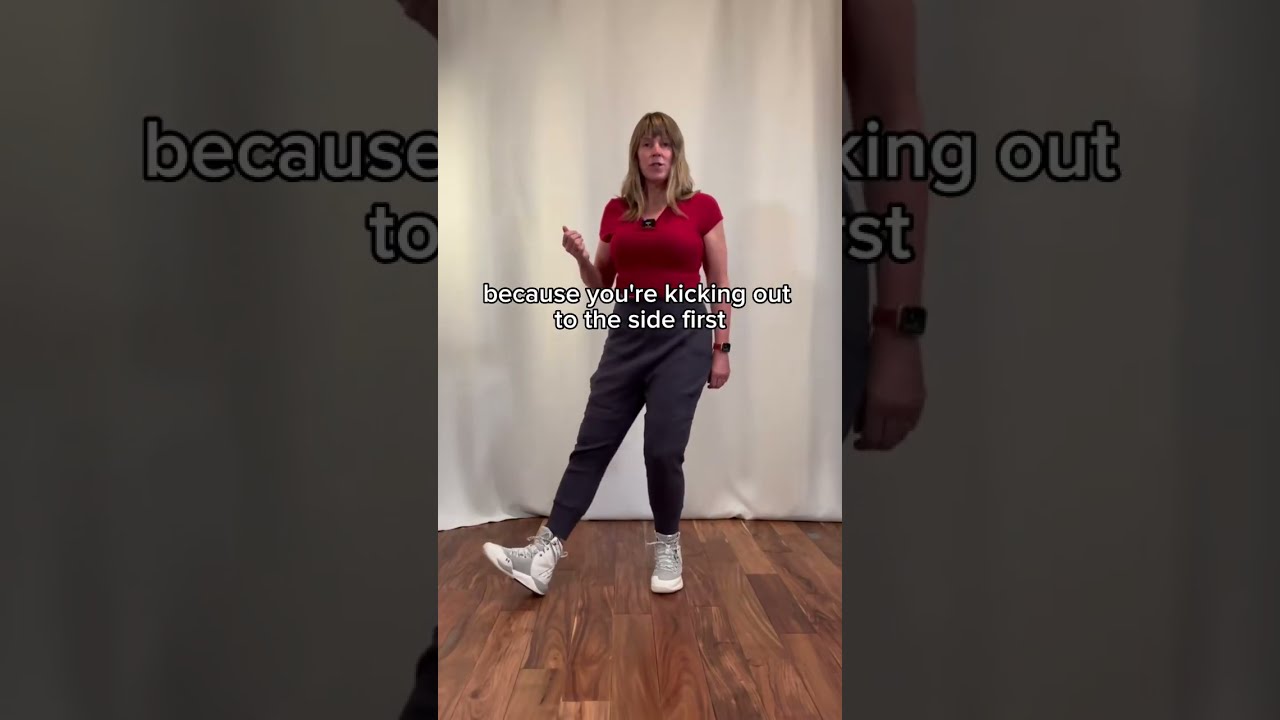 8-count beginner shuffle combo by the Shuffle Mamas featuring the Side Y-Step