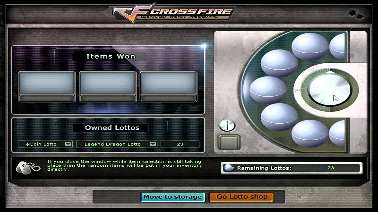 Crossfire Philippines How To Legend Dragon Lotto [2013]