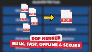 How to Merge Multiple PDF Files Offline (Private & Secure) - AlsaferPDF Pro Merger screenshot 4