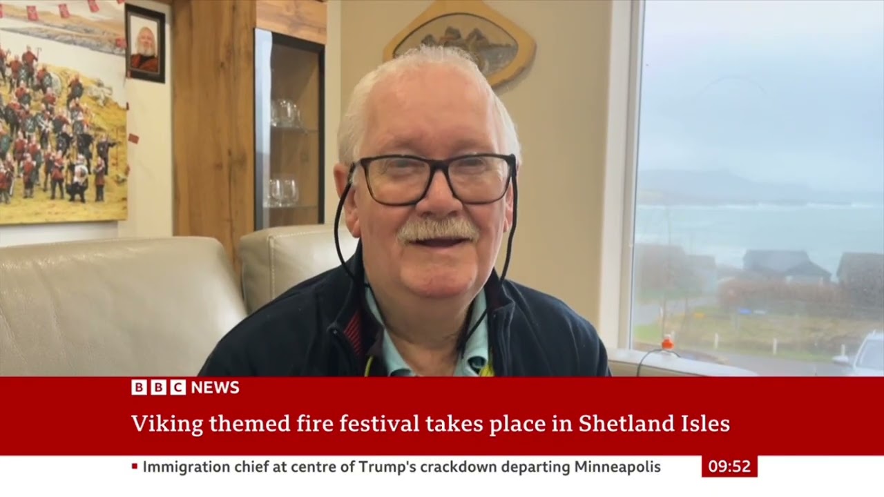 Skye Scotland celebrates Viking festival