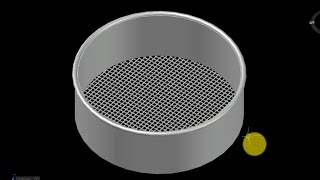 HOW TO MAKE A SIEVE IN AUTOCAD | AUTOCAD TUTORIALS screenshot 5
