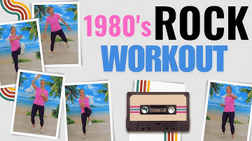 1980’s ROCK Workout! | All Standing, Low Impact Cardio for Total Body Fun 🎸