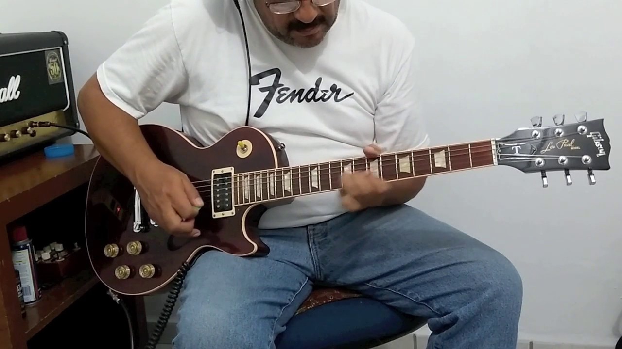 Lights Journey guitar cover YouTube