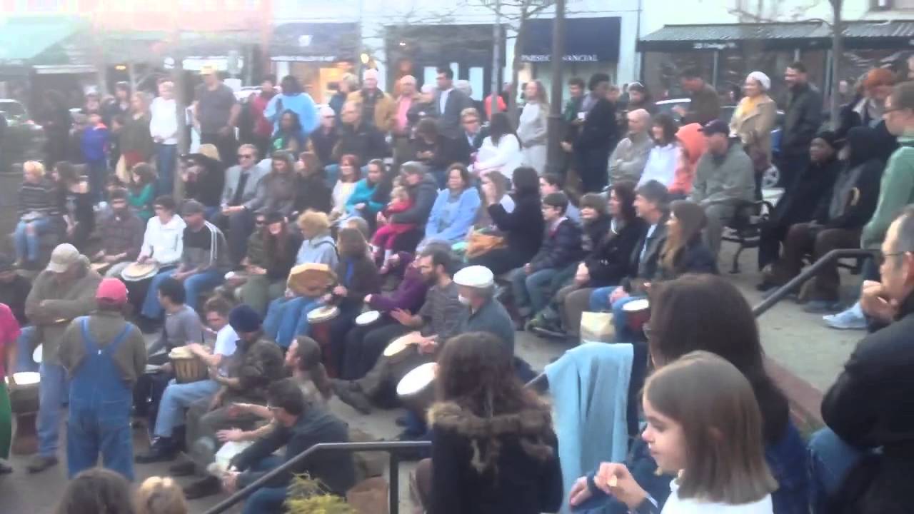 Asheville's Drum Circle YouTube