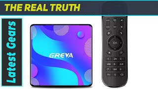 GREVA Android TV Box 11.0 4GB RAM 32GB ROM | Best 4K HDR Media Player with Dual Band WiFi & BT4.1