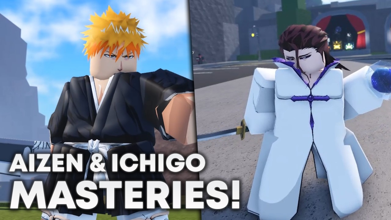 [AUT] NEW MASTERY! (ICHIGO & AIZEN) - YouTube