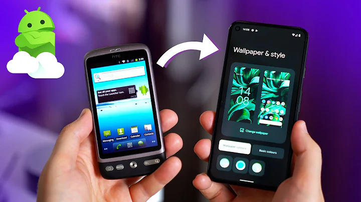 History of Android design: 2008-2021 🤓📱