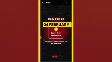 Dropee Daily Combo & Code 04 February | Dropee Daily Combo Cards | #dropee #code #airdrop #shorts