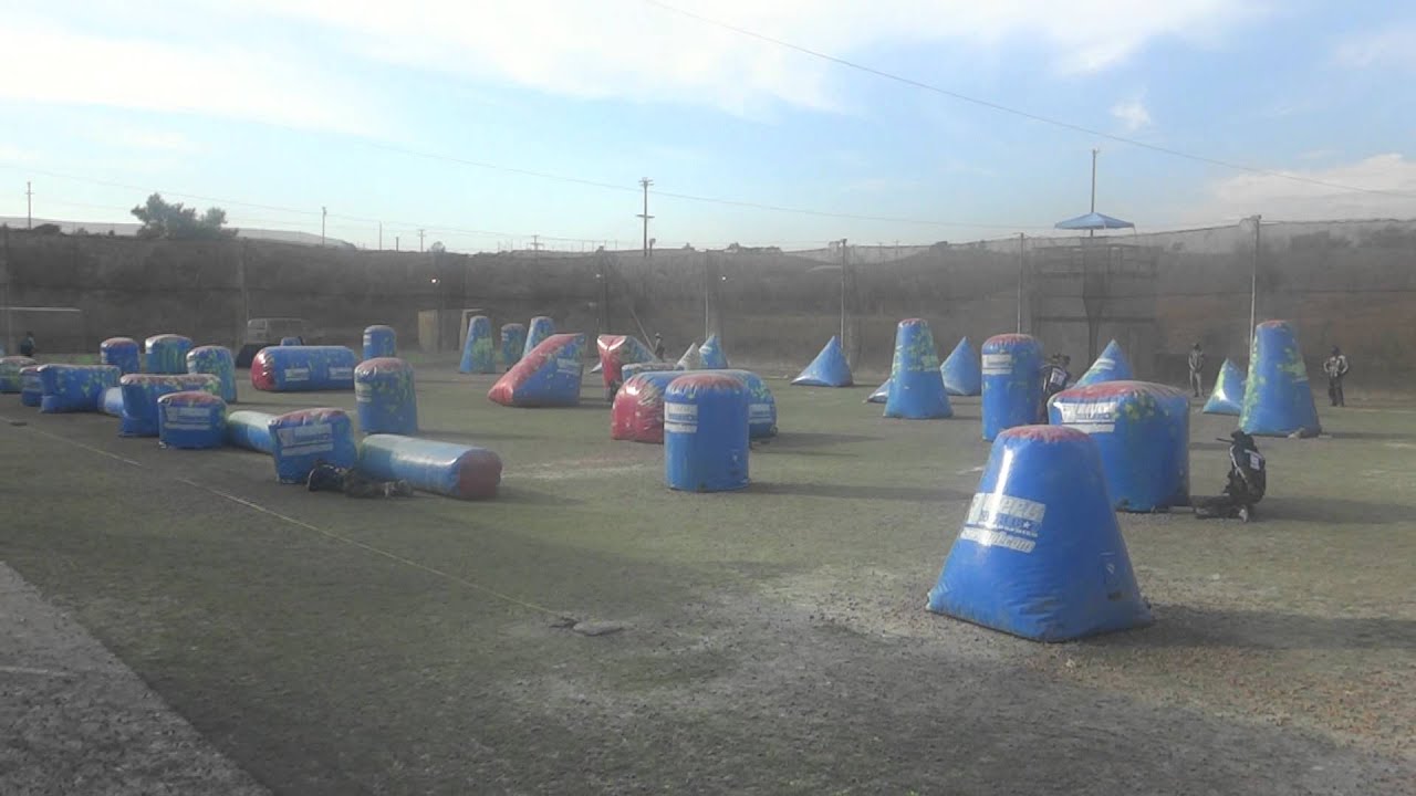 SoCal Stealth in the finals at DLeague 4 at Camp Pendleton Paintball Park 11 YouTube