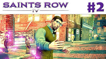 Saints Row IV - Gameplay Walkthrough Part 2 - Super Powers! (PC, Xbox 360, PS3)