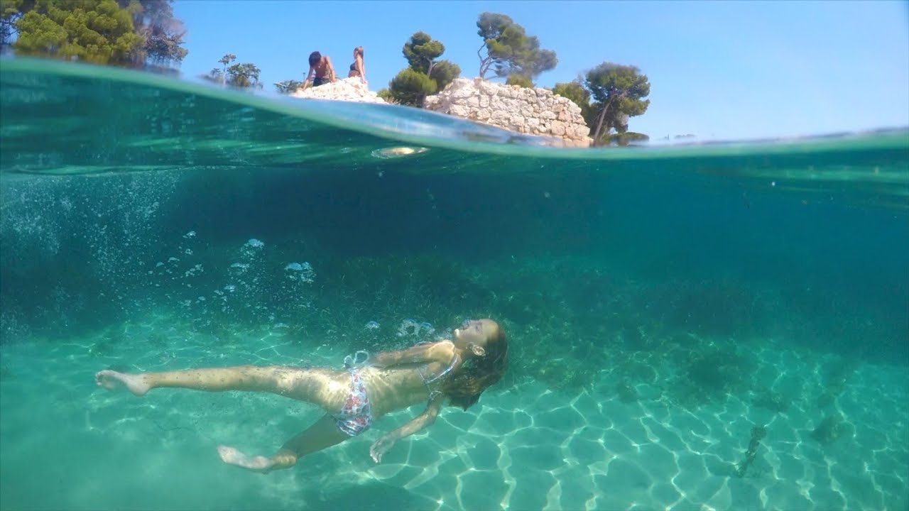 Carla Underwater - swimming in the sea underwater - YouTube