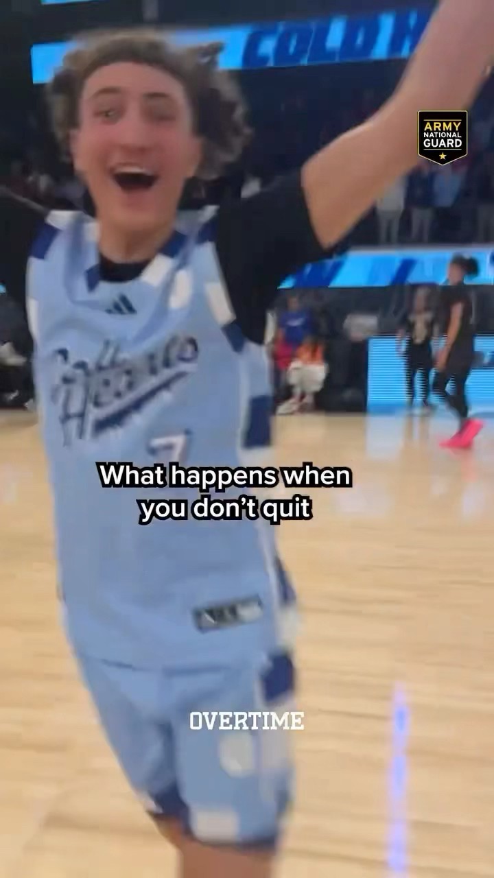 Keep pushing…no matter what ? @nationalguard #shorts #basketball #overtime #ote