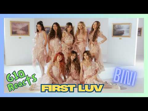 Our First Love!!! - We react to BINI | FIRST LUV - Performance Video | REACTION