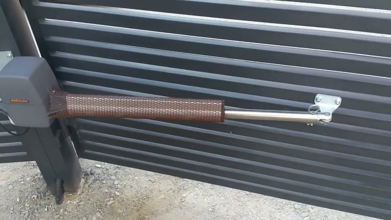 Hörmann RotaMatic 2 Gate Opener Installation / Kapunyitó Telepítés ...