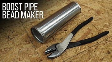 How to make a cheap Intercooler Pipe Bead Roller easy DIY Bead Roller