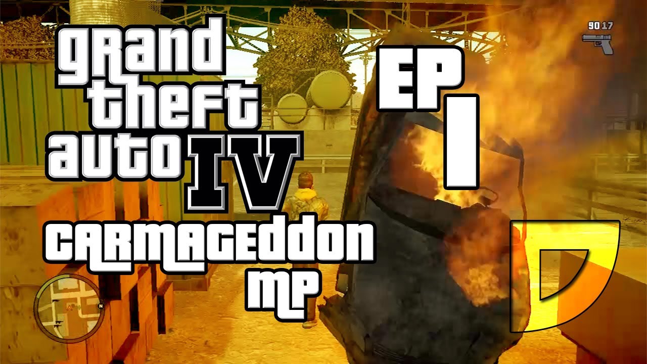 GTA IV Carmageddon w/ Pythonsoul - Episode 1 - CAR SLAP!