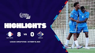 Highlights | Saint Martin vs Anguilla | 2023\/24 Concacaf Nations League