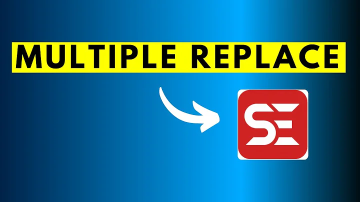 How to Use the Multiple Replace Feature in Subtitle Edit