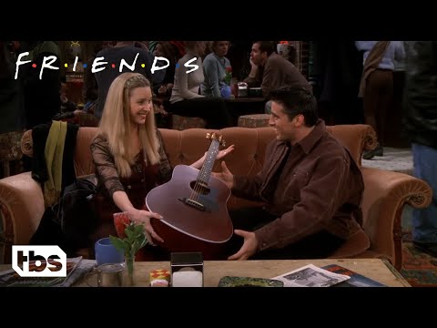 Friends: Phoebe Teaches Joey How To Play Guitar (Season 5 Clip) | TBS