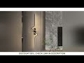 Modern Design LED Wall Light Indoor Atmosphere Living Room Sofa Bedroom Corridor Entrance Villa Cour