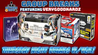 THURSDAY NIGHT BREAKS w/VGK! We're Keeping Chrome Baseball Hot Tonight!