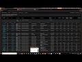 Automated stock screener on metastock eikon trading data platform