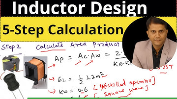 5-Step Inductor Design Calculation | Area Product Method Explained