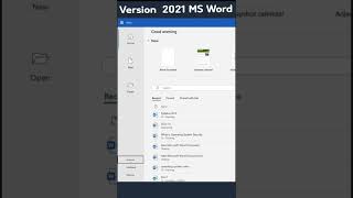 How To Check Ms Office Version Ms Word, Ms Excel, Powerpoint By Punam