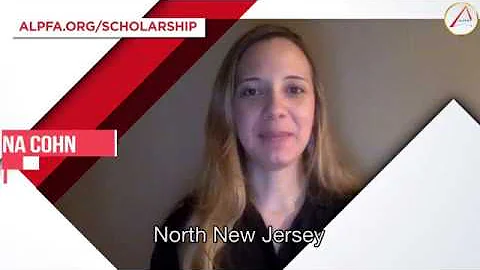 ALPFA Scholarship Testimonial Diana Cohn