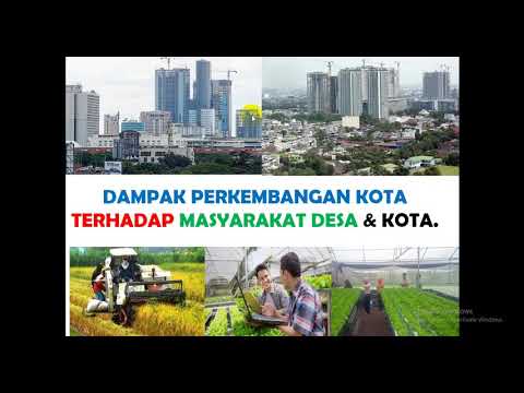 Masyarakat Desa Dan Masyarakat Kota Bersama