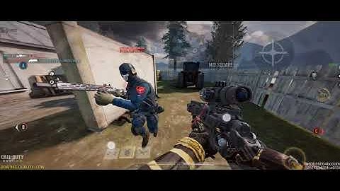 Standoff Domination Gameplay using The Outlaw sniper - Call Of Duty Mobile