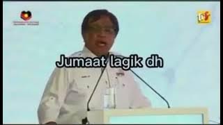 marek baruk ari jumat dah ari tok ari jumat dah sik berasa 😂😂😂🤣🤣🤣