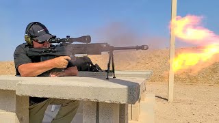 GM6 Lynx: Testing the Semi-Auto, .50 BMG Anti-Material Bullpup Rifle