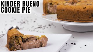 Kinder Bueno Cookie Pie | Full Recipe