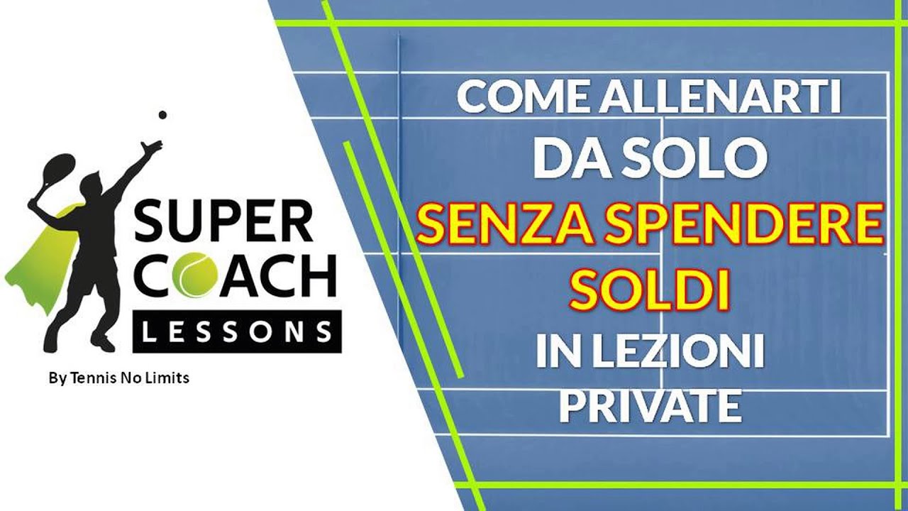 Come Allenarti DA SOLO senza Spendere Soldi in Lezioni Private