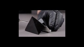 Cutting Through Obsidian: ASMR Bliss ✂️✨ #asmr #relaxation #satisfying