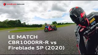Essai comparatif Honda CBR1000RR R vs SP 2020 - Pilote Moto GP avec GoPro Max