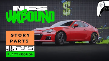 Need for Speed Unbound 2022 - Story Part 5 Week 1 Sunday Night PS5 Gameplay