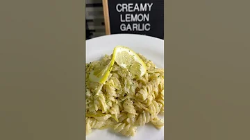 CREAMY LEMON GARLIC ROTINI Rotini Delicoius Madewithlove 