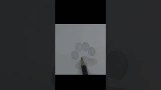 I will teach you to draw a lucky cat paw today #drawing #draw #painting I Chill how to draw