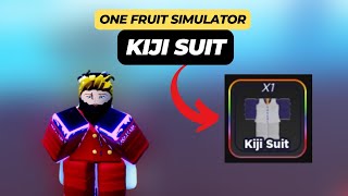 How To Get A Kiji Suit In Roblox One Fruit Simulator
