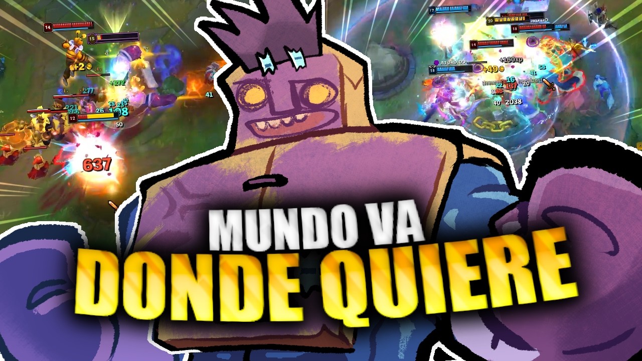 ME METO EN MEDIO DE TODOS Y NO ME BAJAN | League of Legends